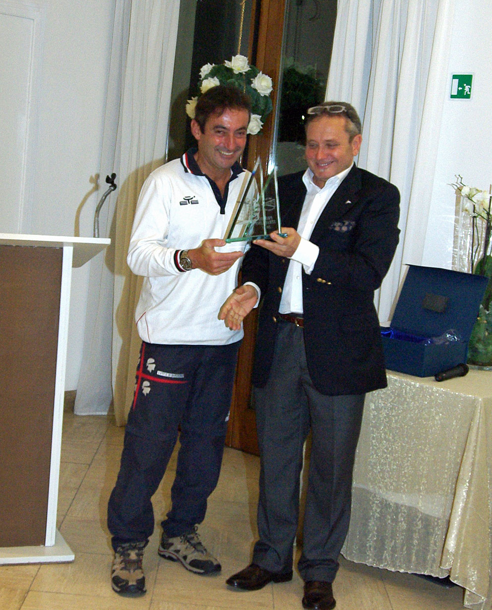 Presentation of the prize "Straulino" a lifetime of sailing- Yacht Club Montecatini Terme